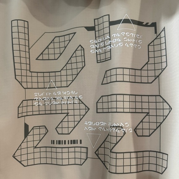 Disney‎ Parks Toy Story Buzz Lightyear Star Command Neutral Tan Zip Up Jacket Sm - Picture 7 of 10